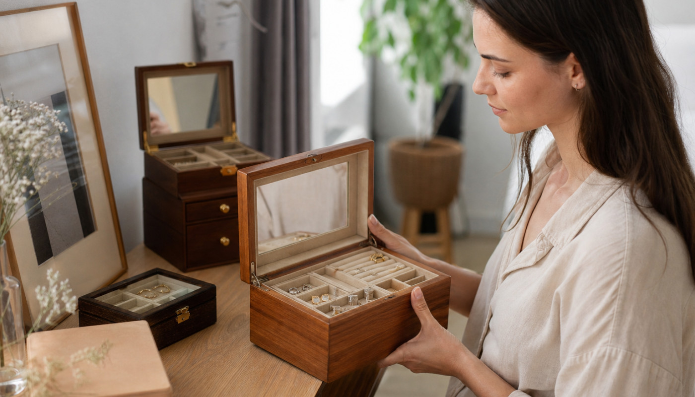 Wie wählt man das perfekte Holz-Schmuckkästchen für Ihr Zuhause?
